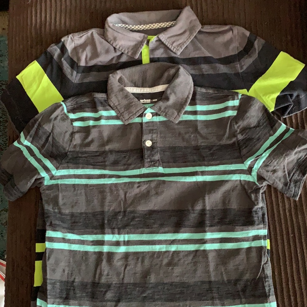 Boys Polo Shirt Lot Size M  Lot 9